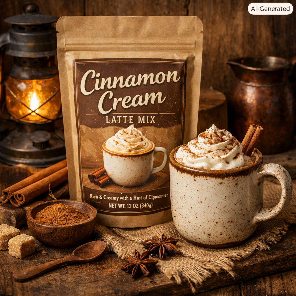 Cinnamon Cream Latte Powder