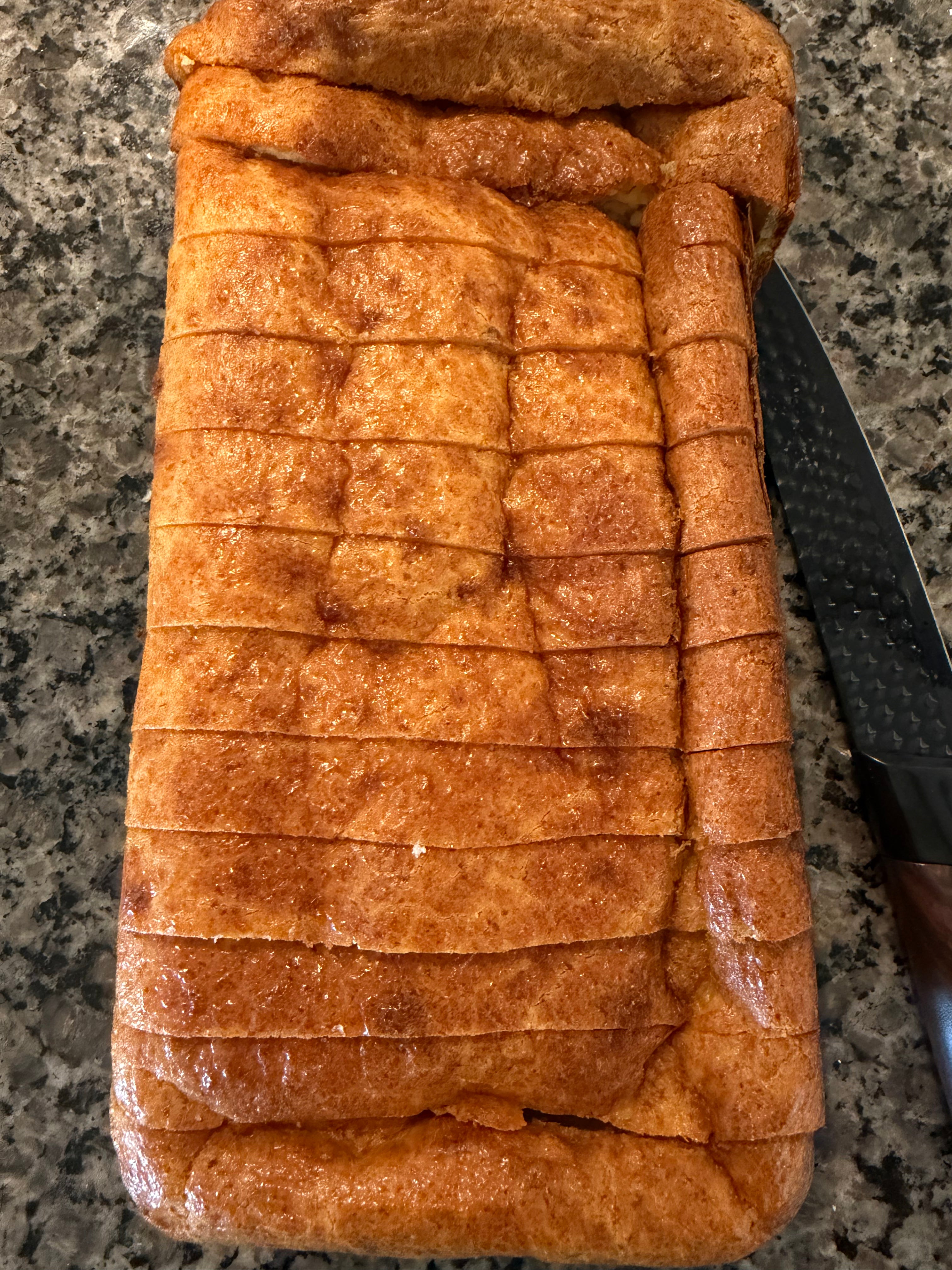 Loaf of Carnivore Bread